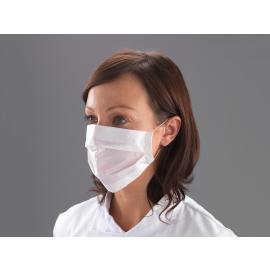 Face Mask - 2 Ply Paper - White - Uni-fit