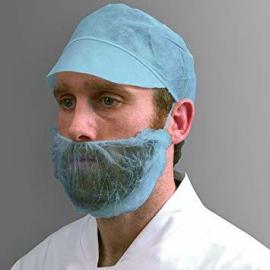 Beard Mask - Shield - Blue