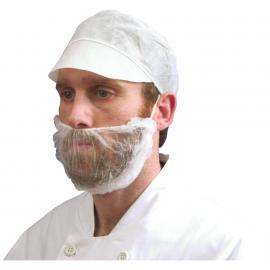 Beard Mask - Shield - White