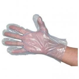 Disposable Gloves - Smooth - Powder Free - Polythene - Shield - Blue - Large