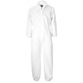 Lightweight Boiler Suit - 40g - Disposable - White - Medium