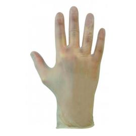 Disposable Gloves - Pre-Powdered - Vinyl - Jangro - Clear - Medium