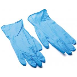 Disposable Gloves - Powder Free - Vinyl - Blue - Large