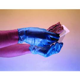 Disposable Gloves - Powder Free - Vinyl - Blue - Extra Large