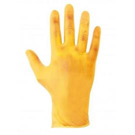 Disposable Gloves - Powder Free - Vinyl - Shield 2 - Yellow - Large