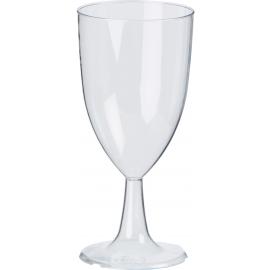 Wine Glass - Polystyrene - Displast Classique - 23cl (8oz) LCE @ 125 & 175ml