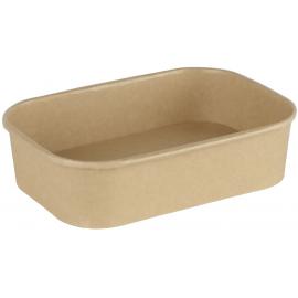 Deli Bowl - Rectangular - Kraft - Small - 50cl (17.5oz)