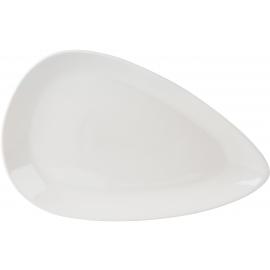 Triangular Plate - Porcelain - Simply White - 36cm (14&quot;)