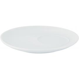 Saucer - Offset - Porcelain - Porcelite - 17cm (6.75&quot;)