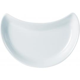 Dish - Crescent - Porcelain - Porcelite - 20cm (8")