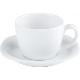 Saucer - Porcelain - Porcelite - Squared - 15cm (6&quot;)