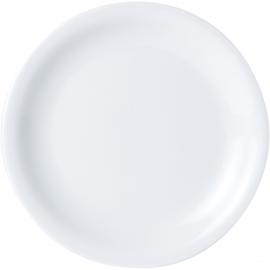 Narrow Rimmed Plate - Porcelain - Porcelite - 22cm (8.5&quot;)