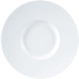 Gourmet Plate - Wide Rim - Porcelain - Porcelite - 29cm (11.5&quot;)