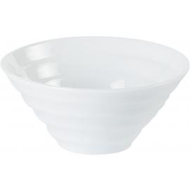 Conical Dip Dish - Ribbed - Porcelain - Porcelite - Creations - 8.5cm (3.75&quot;) - 7cl (2oz)