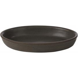 Dish - Oval - Porcelain - Porcelite - Rustic Brown - 18cm (7&quot;) - 23cl (8oz)