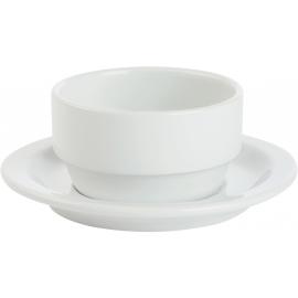 Soup Bowl - Porcelain - Porcelite - Prestige - 10cm (4&quot;) - 28cl (10oz)