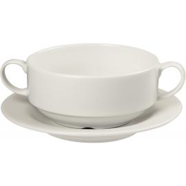 Stacking Soup Bowl - Handled - Academy - Classic - 10cm (4") - 34cl (12oz)