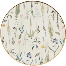 Coupe Plate - Botanical - 17cm (6.75")