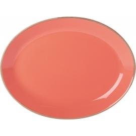 Plate - Oval - Seasons - Coral - 30cm (12")