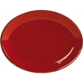 Plate - Oval - Seasons - Magma - 30cm (12")