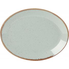 Plate - Oval - Seasons - Stone - 30cm (12")