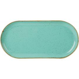 Plate - Narrow Oval - Seasons - Sea Spray - 30cm (12")