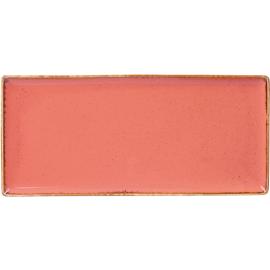 Platter - Narrow Rectangular - Seasons - Coral - 35cm (13.75")