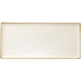 Platter - Narrow Rectangular - Seasons - Oatmeal - 35cm (13.75")