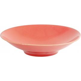 Round Wok Bowl - Footed - Seasons - Coral - 26cm (10.25") - 85cl (30oz)