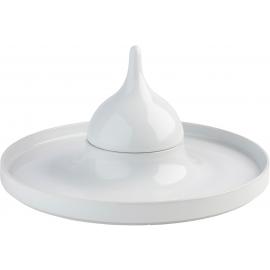 Tasting Platter - With Cloche - Porcelain - Universal Dine - 24cm (9.5")