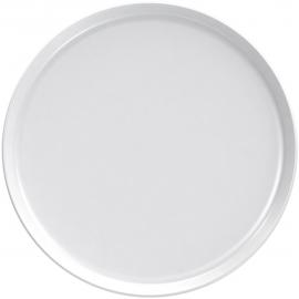 Round Plate - Low Profile - Porcelain - Nordika - White - 16cm (6.25")