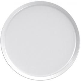 Round Plate - Low Profile - Porcelain - Nordika - White - 10cm (4")