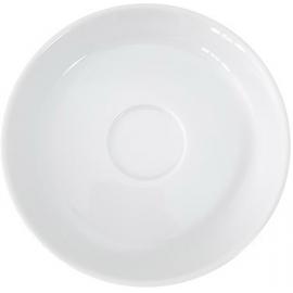 Saucer - Porcelain - Nordika - White - 12cm (4.75")