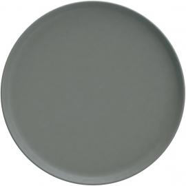 Round Plate - Low Profile - Porcelain - Nordika - Grey - 16cm (6.25")