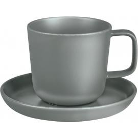 Beverage Mug - Porcelain - Nordika - Grey - 33cl (11.75oz)