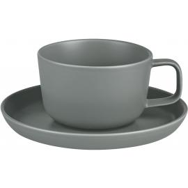 Beverage Cup - Porcelain - Nordika - Grey - 24cl (8.5oz)