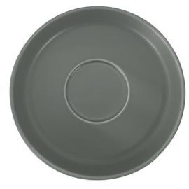 Saucer - Porcelain - Nordika - Grey - 17cm (6.75")