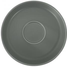 Saucer - Porcelain - Nordika - Grey - 15cm (6")