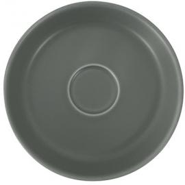 Saucer - Porcelain - Nordika - Grey - 12cm (4.75")