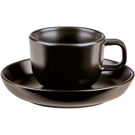 Beverage Cup - Porcelain - Nordika - Black - 10cl (3.5oz)