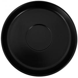 Saucer - Porcelain - Nordika - Black - 17cm (6.75")