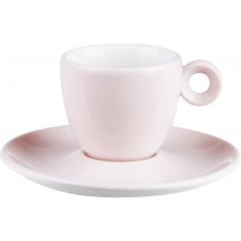 Espresso Cup - Porcelain - Caf&#233; - Baby Rose - 8.5cl (3oz)