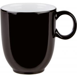 Beverage Mug - Porcelain - Caf&#233; - Black - 36.5cl (13oz)