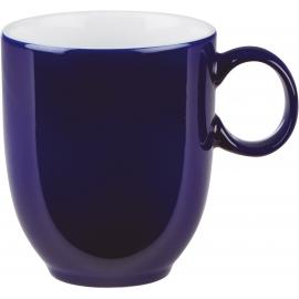 Beverage Mug - Porcelain - Caf&#233; - Dark Blue - 36.5cl (13oz)