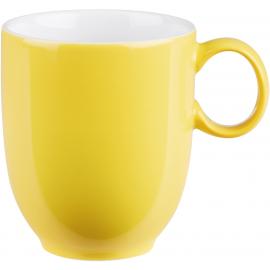 Beverage Mug - Porcelain - Caf&#233; - Yellow - 36.5cl (13oz)