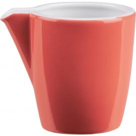 Milk Jug - Porcelain - Caf&#233; - Red - 16cl (5.5oz)