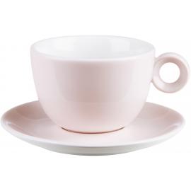 Saucer - Porcelain - Caf&#233; - Baby Rose - 16cm (6.25")