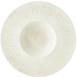 Gourmet Plate - Deep - Wide Rim - Porcelain - Tense - 29cm (11.5")