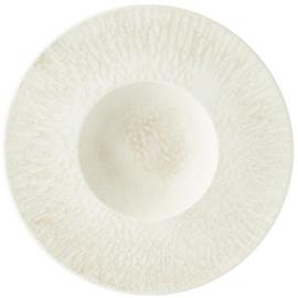 Gourmet Plate - Deep - Wide Rim - Porcelain - Tense - 25cm (9.75")