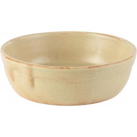 Round Pie Dish - Stoneware - Flame - 15.5cm (6") - 58cl (20oz)